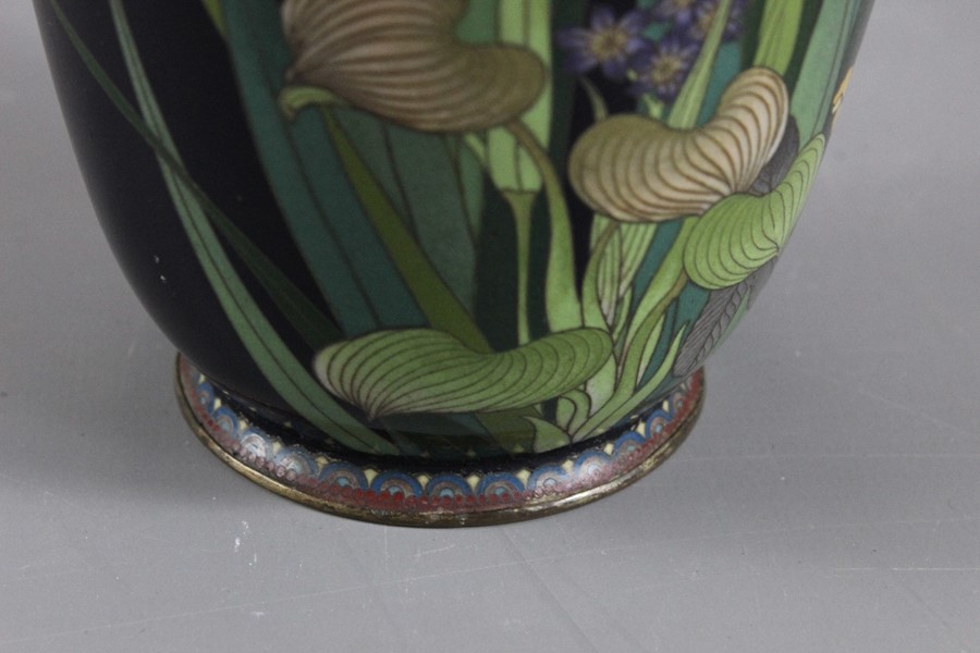 Late Meiji Period Japanese Cloisonne Vases - Image 6 of 6