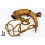 Vintage Powder Horn