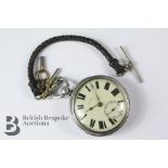 Silver Fusee Pocket Watch