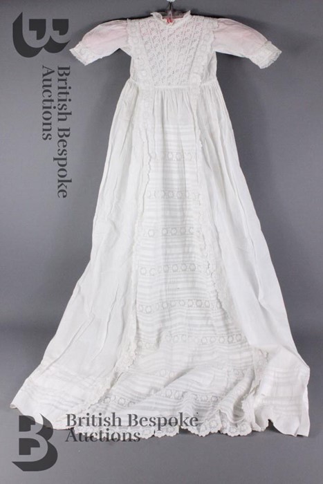 Circa 1893 Cotton Christening Gown - Image 2 of 9