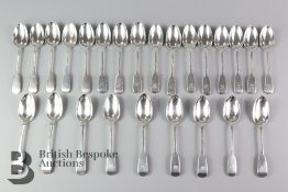 Quantity of Victorian Silver Teaspoons