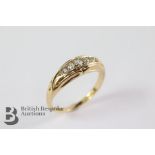 Victorian 18ct Yellow Gold Diamond Ring