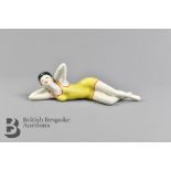 Ceramic Art Deco Style Figurine