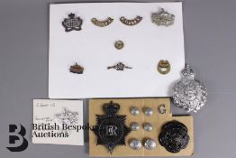 Collection of Gloucestershire Military and Police Badges