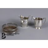 Victorian Silver Cream Jugs