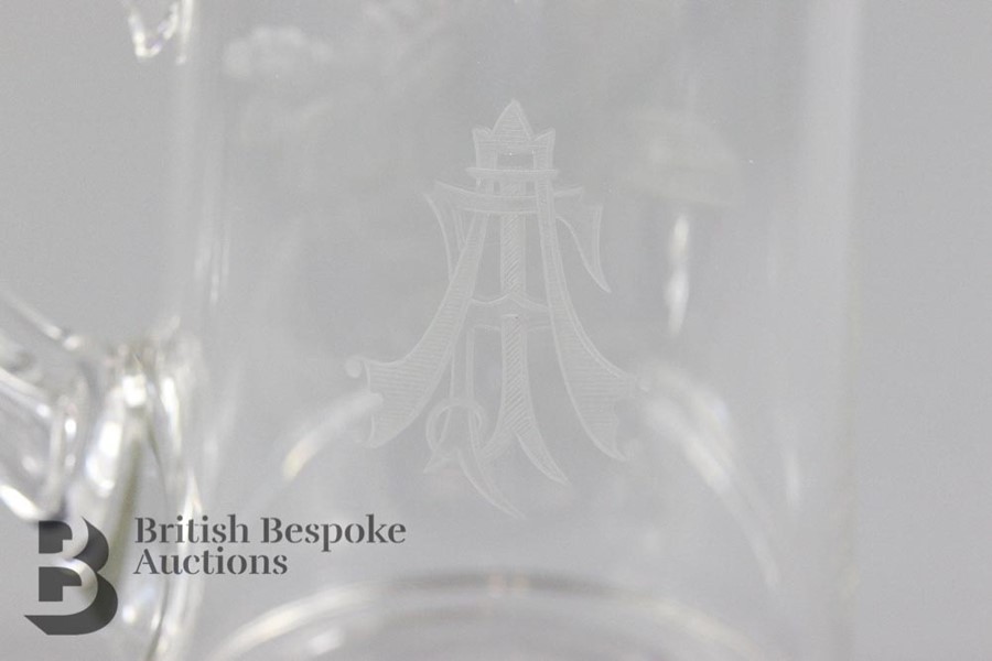 Engraved Glass Tankard - Image 5 of 5