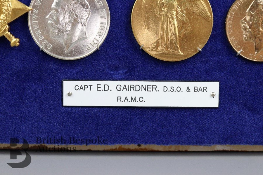 Dr Eric Dalrymple Gairdner Great War, DSO Medal Group - Image 7 of 51