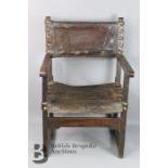 18th Century Spanish Baronial Chair