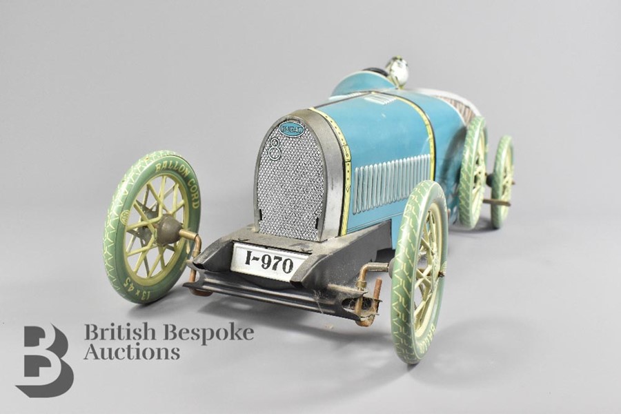 Paya Tinplate Clockwork Scale-Model of the Bugatti Type 35 - Image 5 of 11