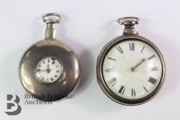 English Silver Pocket Watches