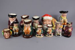 Quantity of Doulton Character Jugs