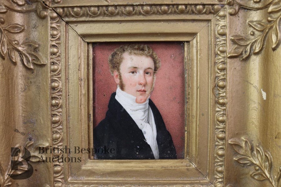 19th Century Portrait Miniatures - Image 2 of 6