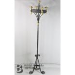 Wrought Iron and Brass Candelabra from Newstead Abbey