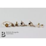 9ct Yellow Gold Topaz Dress Ring