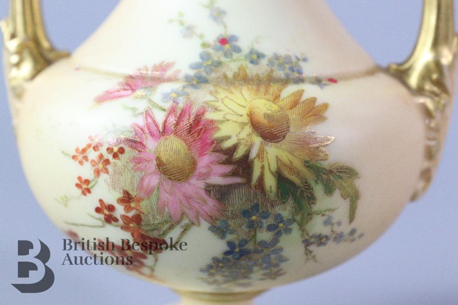 Early 20th Century Worcester Vase - Image 3 of 5