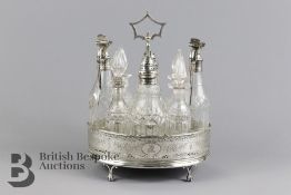 Fine George III Silver Cruet Set