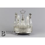 Fine George III Silver Cruet Set