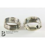 Two Silver Bangles