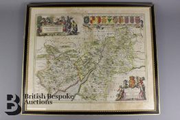 Jan Jansson Map of Gloucestershire