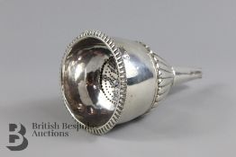 Georgian Silver Wine Funnel