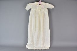 Vintage Silk and Lace Christening Gown