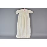 Vintage Silk and Lace Christening Gown