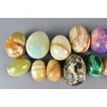 Large Quantity of Hardstone Eggs