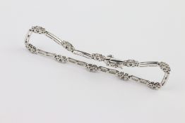 White Gold Diamond Bracelet