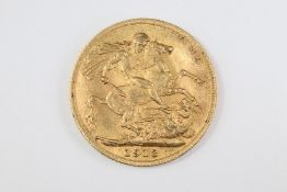 George V Gold Sovereign