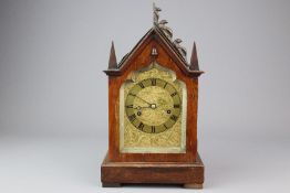 Mahogany Mantel Clock