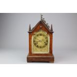 Mahogany Mantel Clock