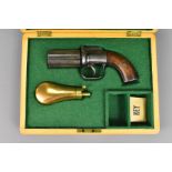 19th Century Six-Shot Pepper Box Pistol