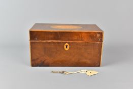 English 19th Century Mahogany Tea Caddy