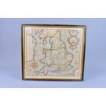 Antique Map of Wales, England and Scotland