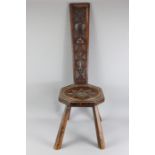 Early 20th Century Welsh Spinning Stool