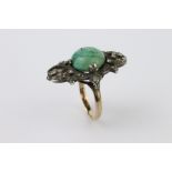 Victorian 9ct Turquoise Ring