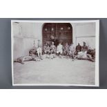 Circa 1900 Maharajah of Jaipur Group Photograph