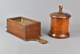 19th Century Lignum Vitae String Barrel