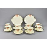 Circa 1934 Royal Doulton 'Tango' Part Dinner Set