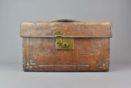Vintage Leather Cartridge Case