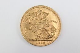 George V Gold Sovereign