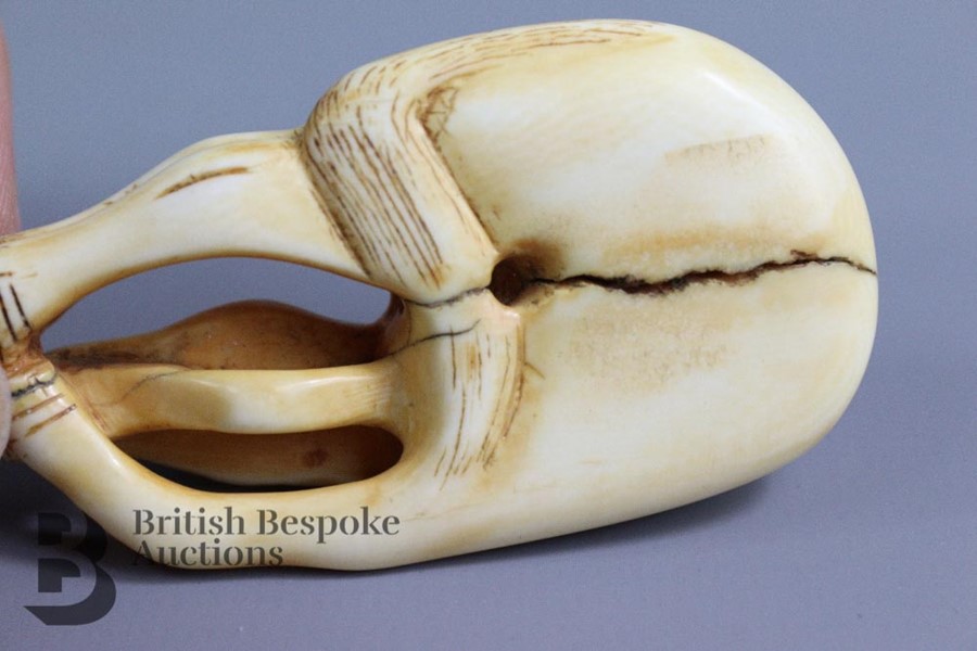 19th Century Ivory Carved Netsuke - Image 4 of 6