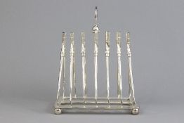 Large Silver Plated Toast Rack