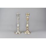 Pair of Silver Candlesticks