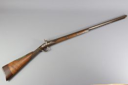 19th Century Poicon Percussion Muzzle-Loading Shotgun