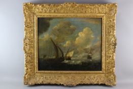 18th Century (Dutch School) Marine Oil on Canvas