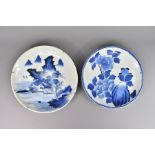 Blue and White Chinese Chargers