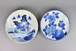 Blue and White Chinese Chargers