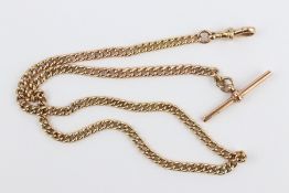 Antique 9ct Gold Fob Chain