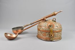 An Indian Copper Betel Box